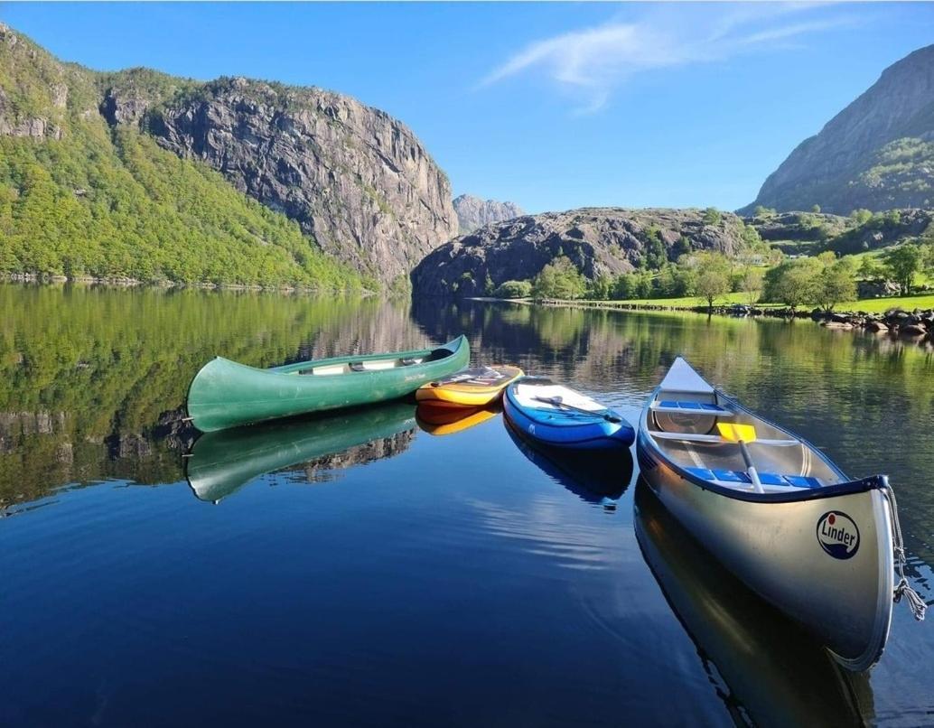 Hytte Ved Preikestolen Forsand Exterior photo
