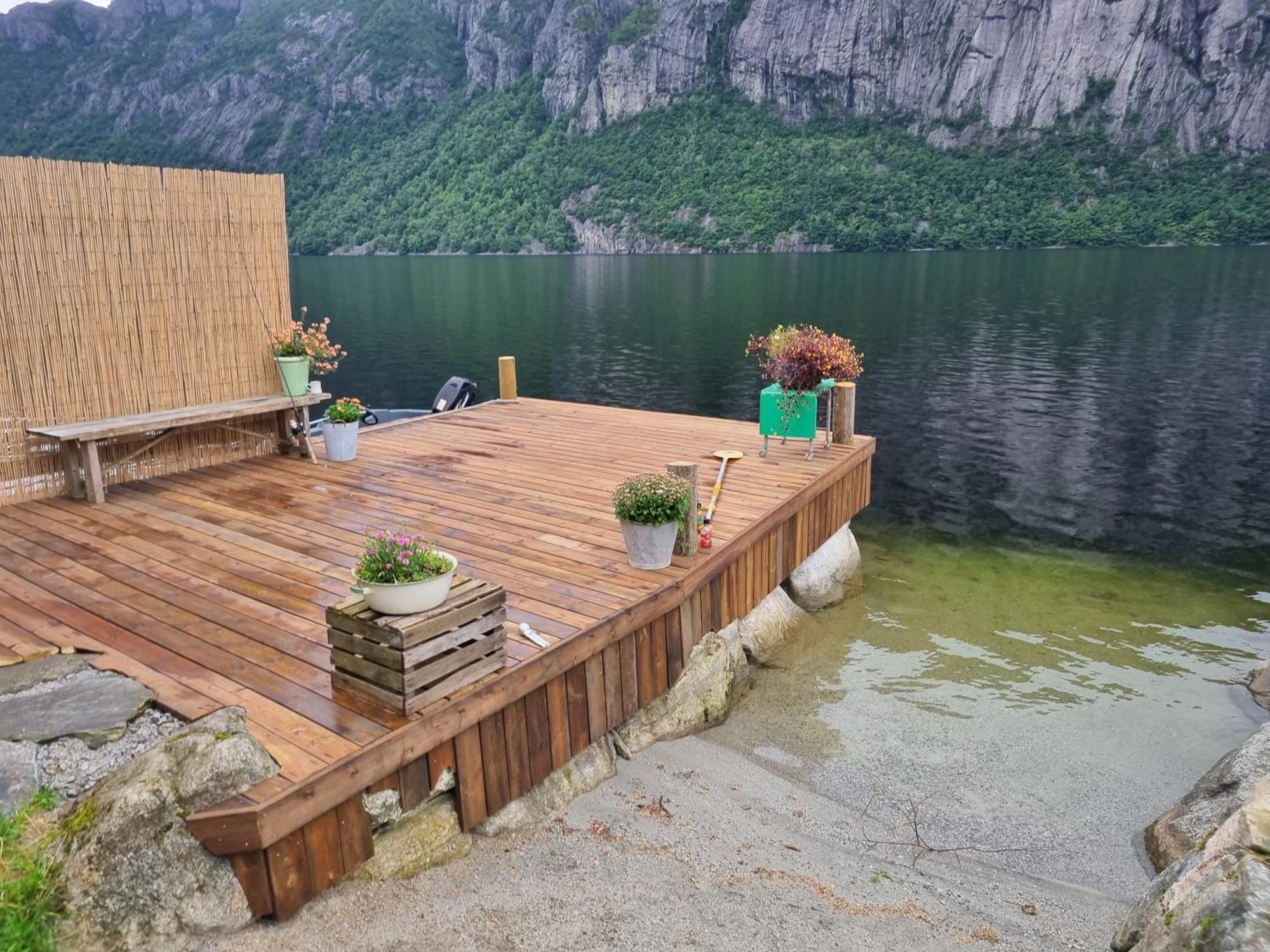 Hytte Ved Preikestolen Forsand Exterior photo