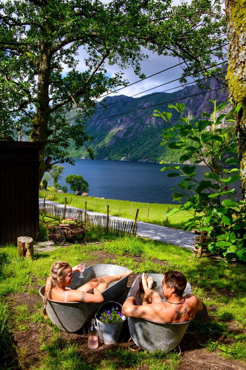 Hytte Ved Preikestolen Forsand Exterior photo