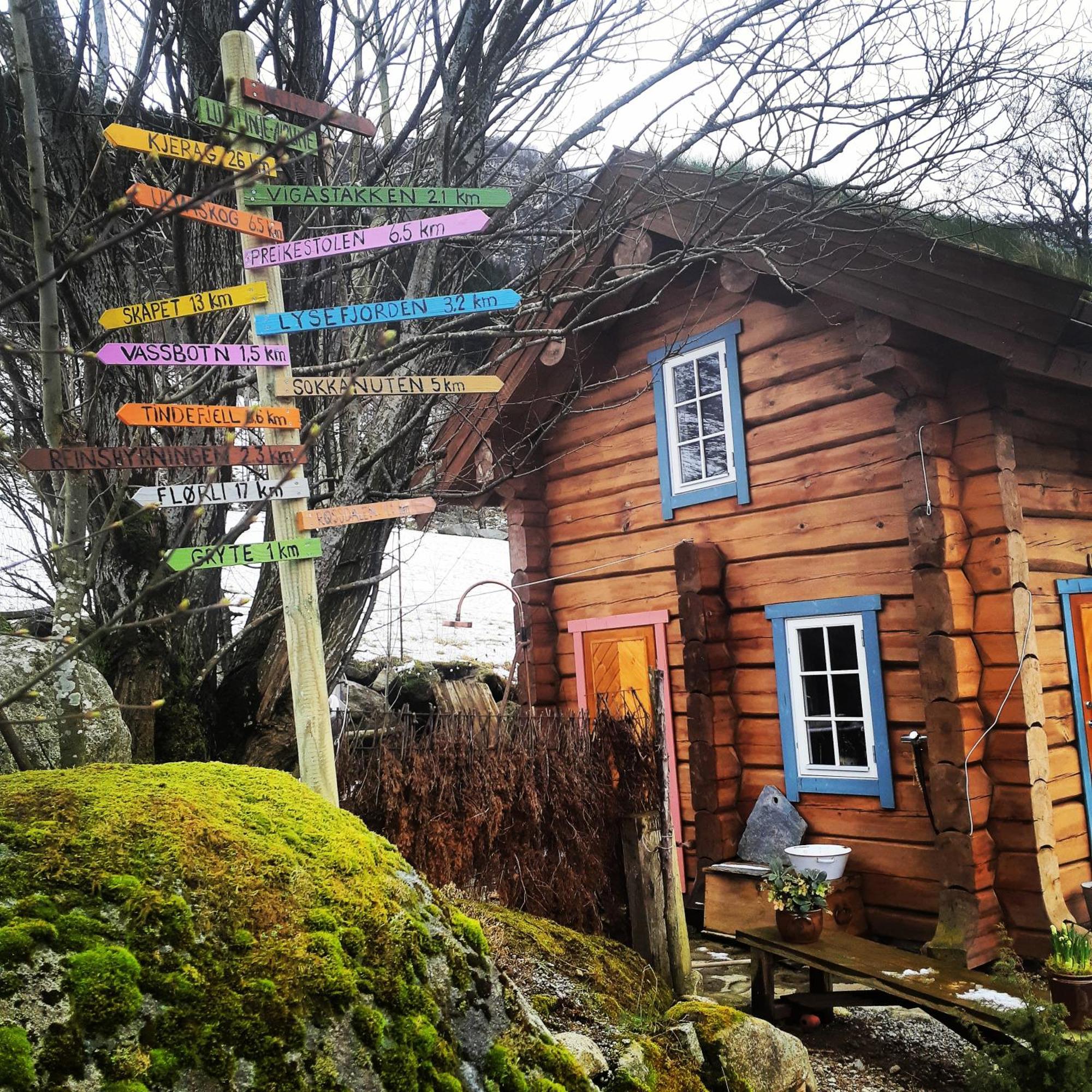 Hytte Ved Preikestolen Forsand Exterior photo