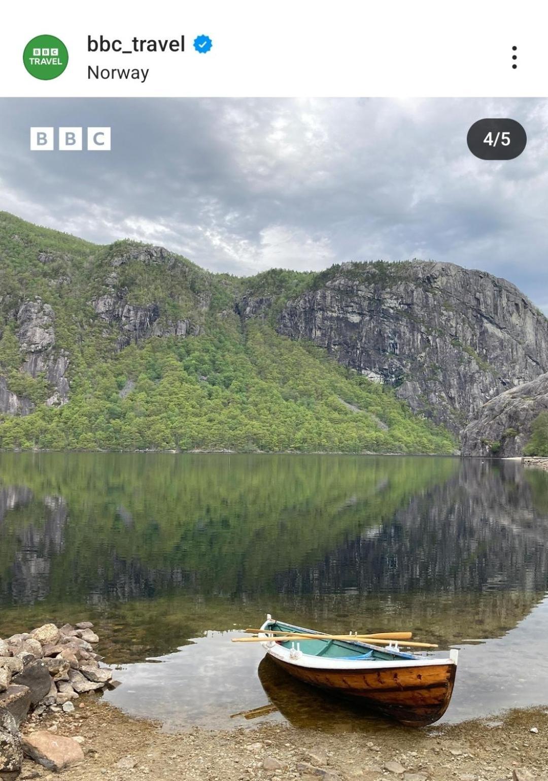 Hytte Ved Preikestolen Forsand Exterior photo