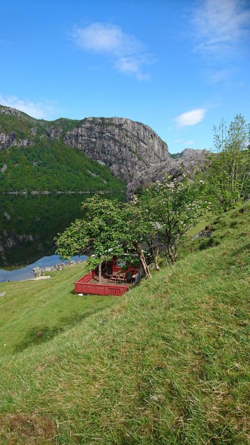 Hytte Ved Preikestolen Forsand Exterior photo